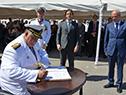 Presidente Luis Lacalle Pou encabezó acto de asunción del comandante de la Armada Nacional, Jorge Wilson