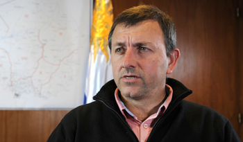 Subsecretario del Ministerio de Transporte y Obras Públicas, Jorge Setelich.
