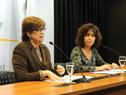 Arismendi y Mazzotti en conferencia de prensa luego del Consejo de Ministros