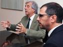 Presidente se reunió con representantes de Partidos Políticos,Cambadu y alcohol