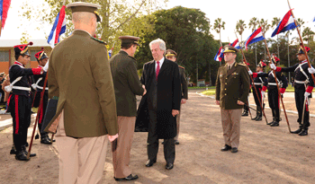 Vázquez en 205° aniversario del Ejército