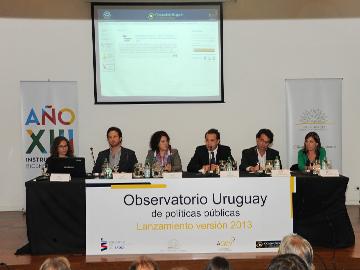 Belén Martínez, Diego Gonet, Janet López, Jerónimo Roca, Fernando Filgueira y Cecilia Rossel