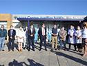Quedó inaugurado nuevo vacunatorio en el Centro Auxiliar de Santa Lucía, Canelones