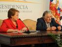Conferencia de prensa de los Presidentes de Chile y Uruguay Conferencia de prensa de los Presidentes de Chile y Uruguay