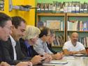 Reunión en la sede del PIT - CNT