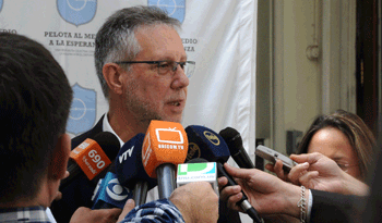 Ministro interino del Interior, Jorge Vázquez