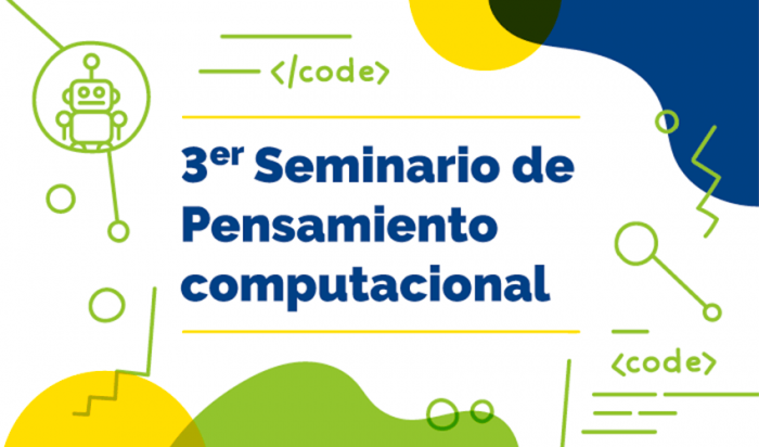 Afiche del tercer seminario sobre Pensamiento Computacional