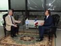 El Presidente Tabaré Vázquez, mantuvo un encuentro con el Sr.Jean Pierre Bel