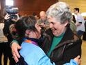 María Auxiliadora Delgado recibió a deportistas participantes de las Olimpíadas Especiales