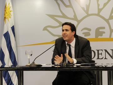 Prosecretario Cánepa en conferencia luego del Gabinete Social