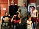 José Mujica estuvo presente en la rendición de cuentas de la TELETÓN
