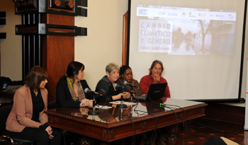 Seminario “Cambio Climático y Género: Sensibilización, Capacitación e Intercambio"