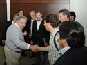 El presidente Mujica, recibió a directivos de ULAN