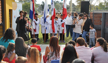 Inauguración de CAIF Itamby