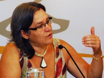 Graciea Muslera, ministra de Vivienda, Ordenamiento Territorial y Medio Ambiente