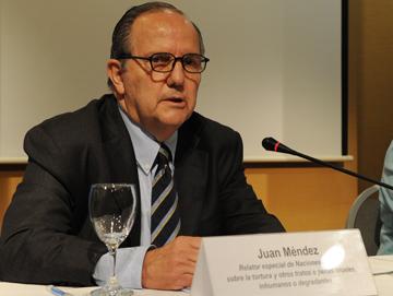 Juan Méndez, Relator Especial sobre tortura y otros tratos o penas crueles de ONU