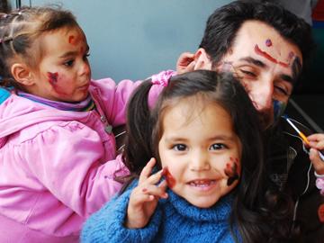 Niños jugando