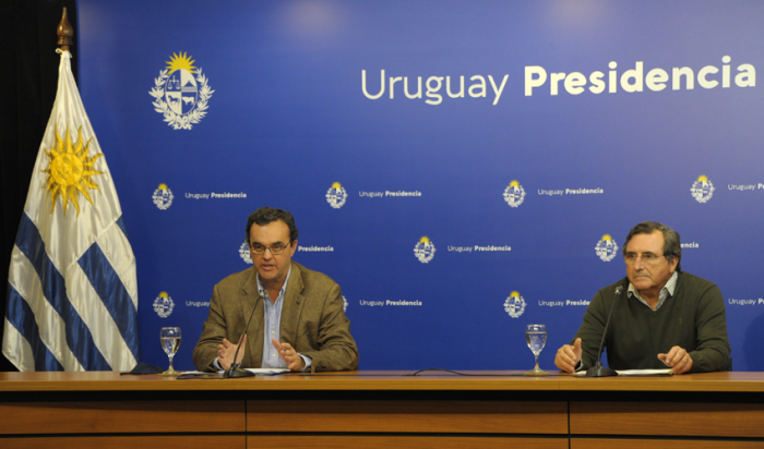 Ministro de Desarrollo Social, Pablo Bartol, y subsecretario, Armando Castaingdebat