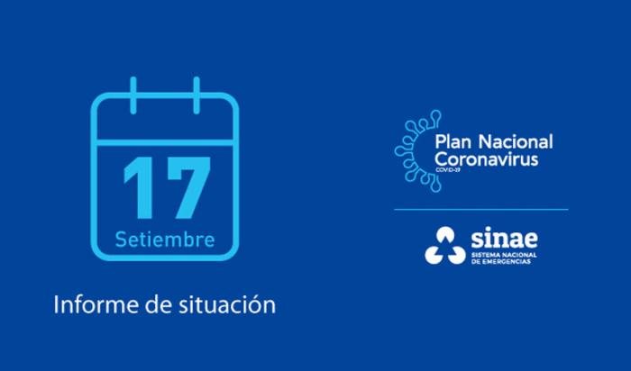 Portada del informe diario del Sinae Portada del informe diario del Sinae