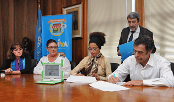 Firma del convenio Firma del convenio