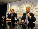 Los ministros Pintado y Lorenzo respondieron a periodistas sobre el tema Pluna SA