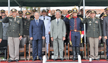 Presidente, Tabaré Vázquez, en acto por el 221.º aniversario del Regimiento de Blandengues de Artigas