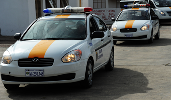 Móvil de policía caminera