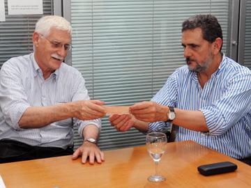 Entrega del dinero