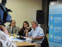 Desayuno de trabajo en ASSE y conferencia de prensa