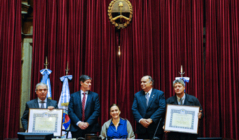 Homenaje del Senado argentino a Zelmar Michelini y Héctor Gutiérrez Ruiz