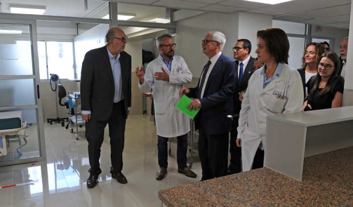 Presentación nueva emergencia gineco-obstétrica del hospital Pereira Rossell