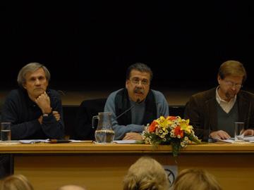 Rodrigo Arocena, José Seoane y Luis Garibaldi