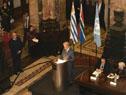 Presidente Tabaré Vázquez en acto por el Día Internacional de Nelson Mandela