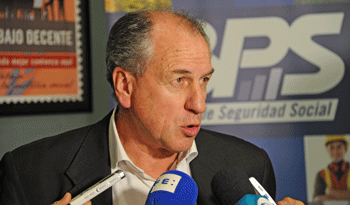 Declaraciones a la prensa del ministro Ernesto Murro