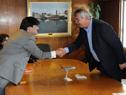 Ministro de Transporte se reunió con representante de Turkish Airlines