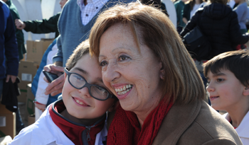 Ministra de Educación y Cultura, María Julia Muñoz