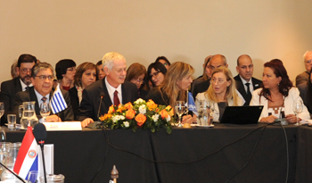 Jorge Basso, en la reunión del Comité Coordinador de Salud Sudamericano