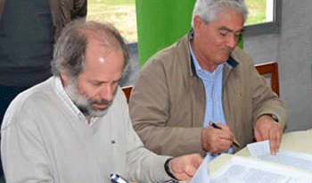 Milton Machado y Agustín Bascou