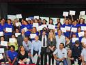 Entrega de diplomas de INEFOP en Paysandú