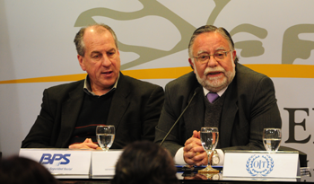 Ernesto Murro y José Bayardi atentos a asegurar derechos y obligaciones en caso de trabajadores extranjeros