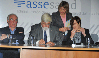 Firma de convenios