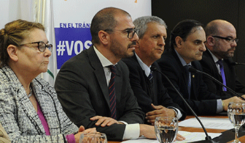Roballo y autoridades presentan la Semana de la Seguridad Vial