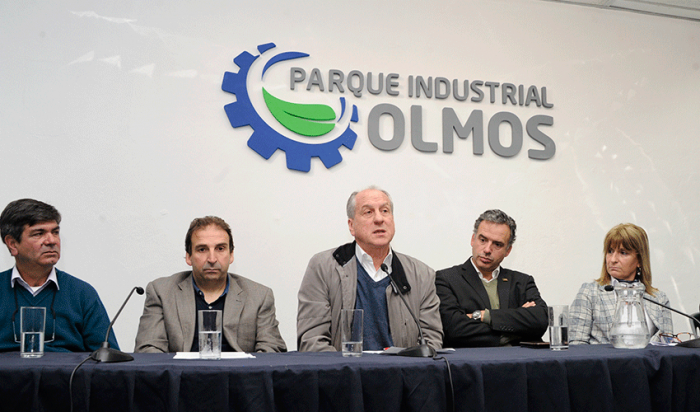 Ministro Ernesto Murro en presentación del Parque Industrial Olmos