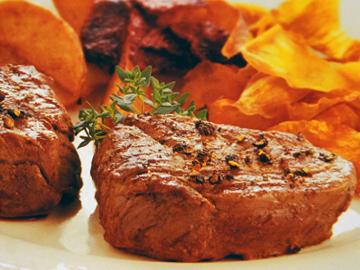 Plato elaborado con carne uruguaya