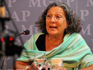 La directora de la Granja (DIGEGRA), Zulma Gabard La directora de la Granja (DIGEGRA), Zulma Gabard