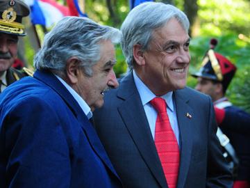 Presidentes Mujica y Piñera