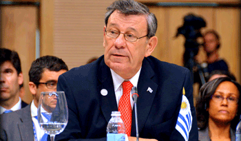 Canciller Rodolfo Nin Novoa en la OEA