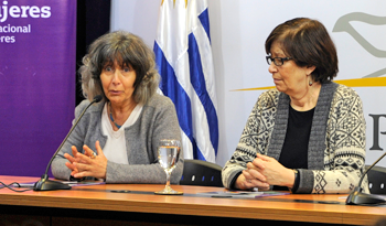 Mariella Mazzotti y Marina Arismendi