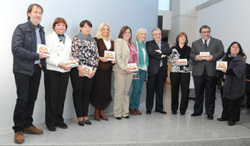 Autoridades en aniversario de Oficina Nacional de Servicio Civil