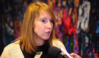 Coordinadora del SIPIAV y representante del INAU, María Elena Mizrahi